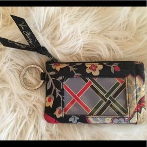 Vera Bradley Coin Wallet and key chain